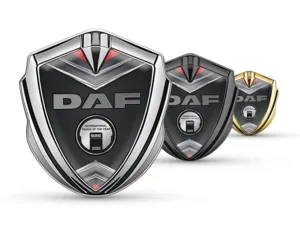 Daf Metallico Emblema Badge Disegno Max Robusto